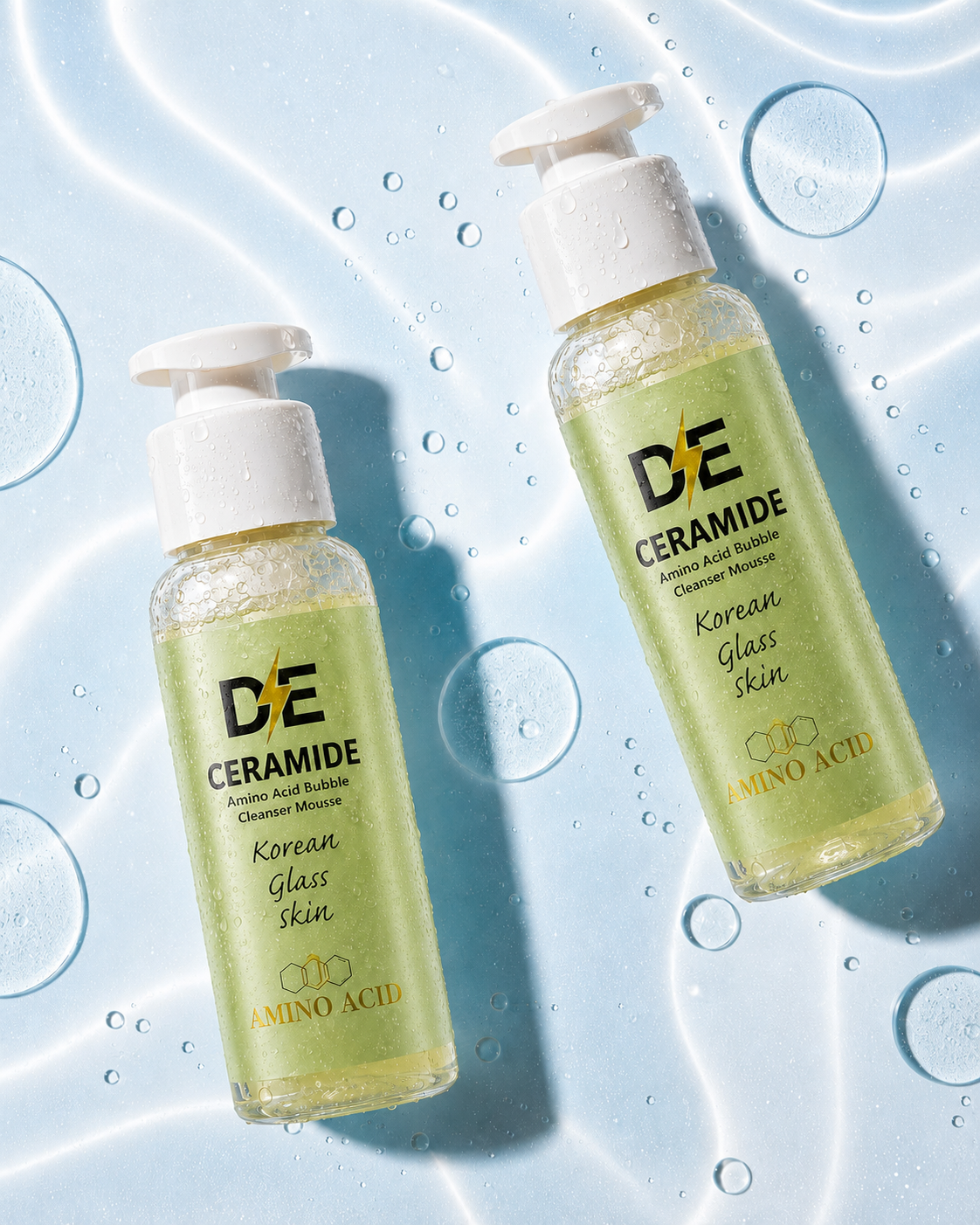 DE Ceramide Amino Acid Bubble Cleanser Mousse