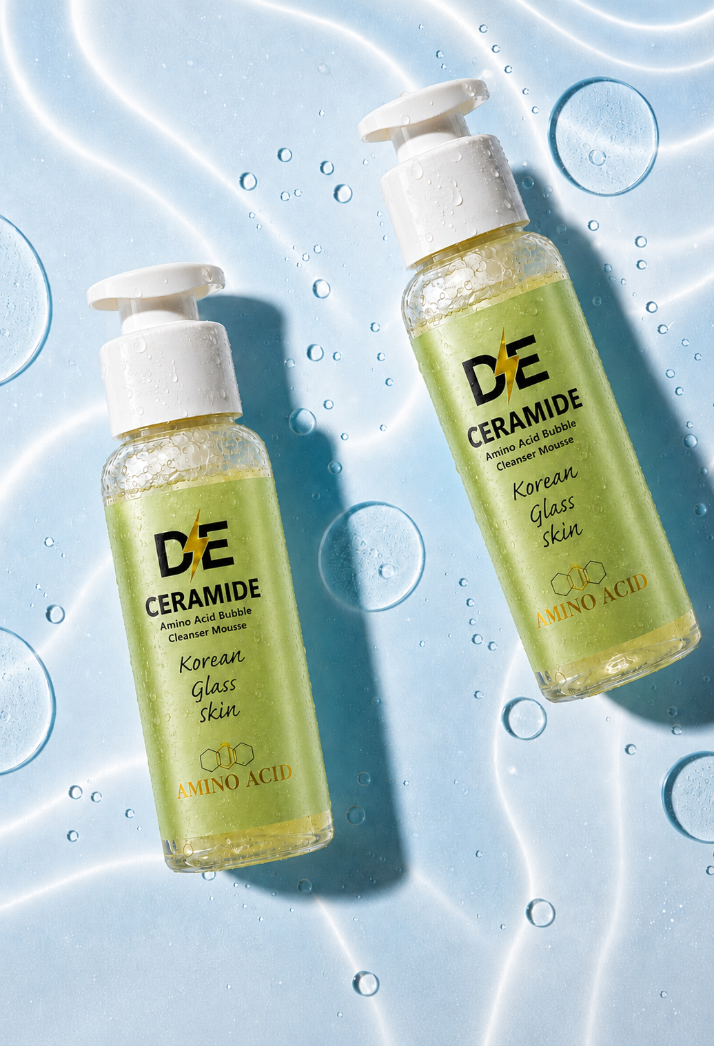 DE Ceramide Amino Acid Bubble Cleanser Mousse