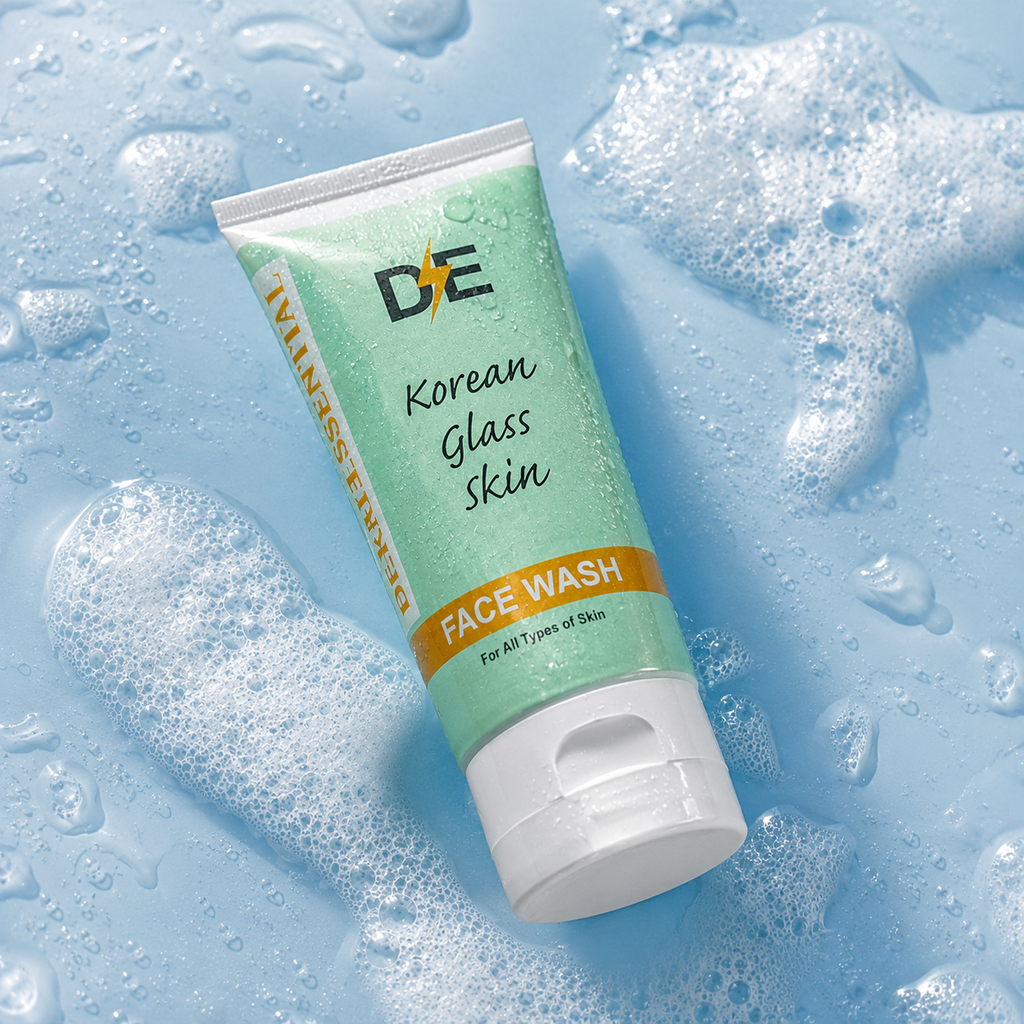 DE Korean Glass Skin Face Wash